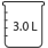 容量3.0L