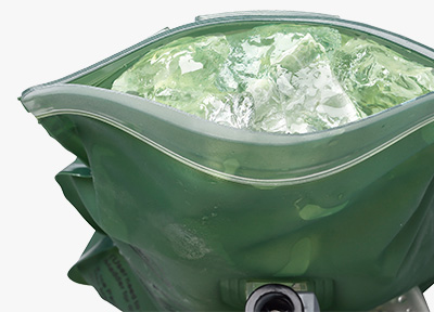 シリコン製アイスバッグ